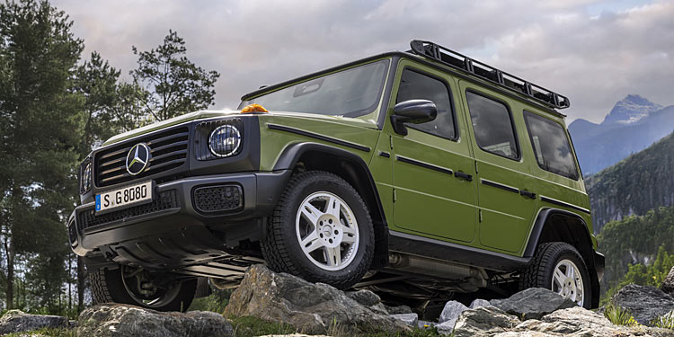 Mercedes: G-Klasse-Edition im 80er-Look