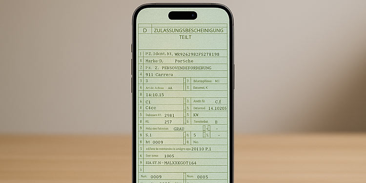 Digitaler Fahrzeugschein: Pilotphase startet