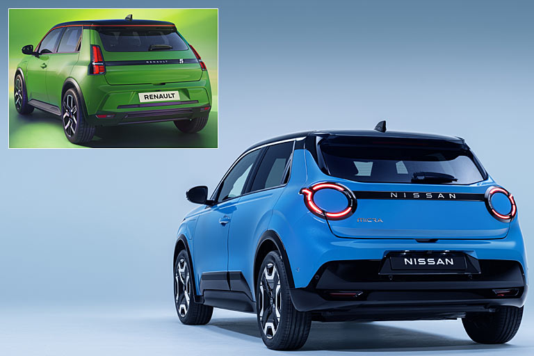 Insgesamt ist der Renault optisch noch einen Tick besser geraten bzw. hat Renault nicht die Übernahme aller Merkmale freigegeben