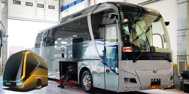 MAN kündigt ersten E-Reisebus an