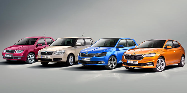 Škoda feiert 5.000.000 Fabia