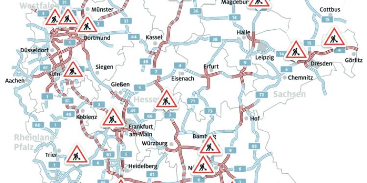ADAC-Stauprognose für Pfingsten 2025