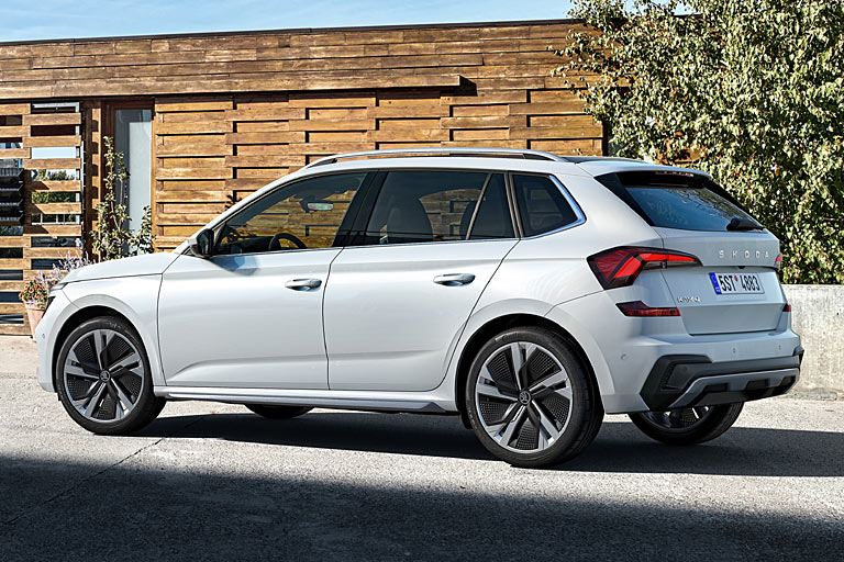 Der Epiq wird bei gleichem Basispreis von rund 25.000 Euro nicht nur schöner, sondern auch stärker sein als der Kamiq und mehr Platz im Kofferraum bieten