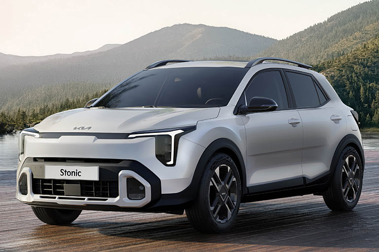 Gestatten, Kia Stonic, Facelift 2026. Das kleine SUV/Crossover fährt mit Kias neuer Designsprache in die zweite Lebenshälfte