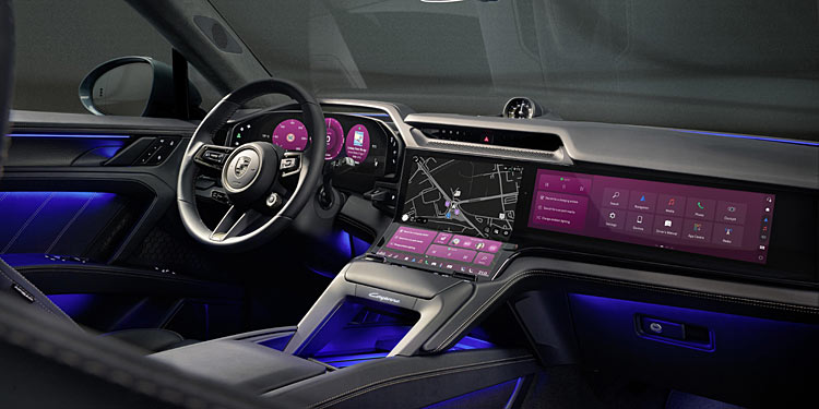 Porsche zeigt das künftige Interieur
