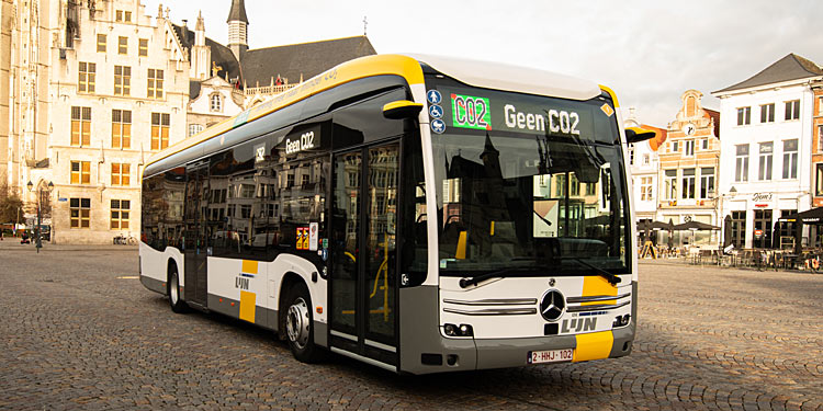 Mercedes: 500 E-Busse für Belgien